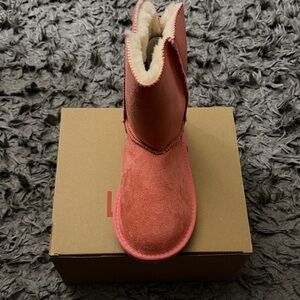 Cozy Pink Kids Boots